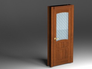 interroom door 3Dモデル