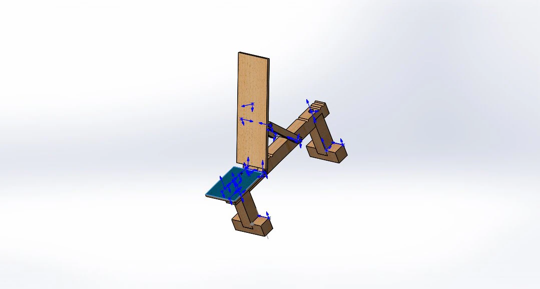 bench 3D Model .c4d .max .obj .3ds .fbx .stl .blend 