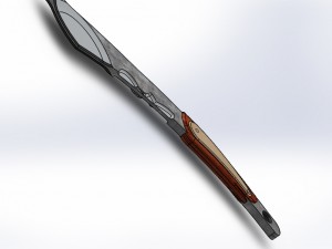 machete Model 3D