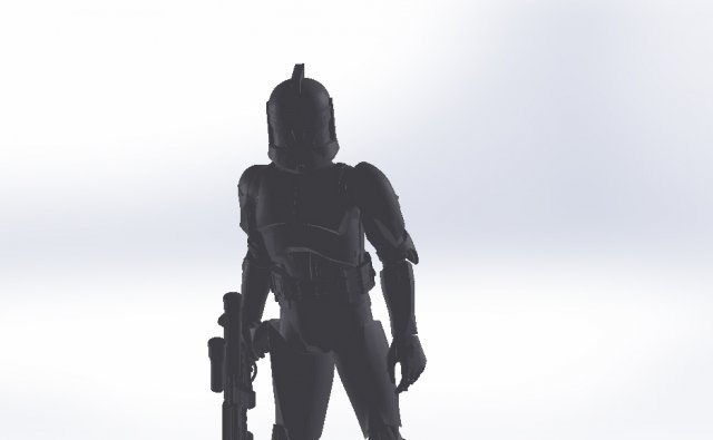 starwarsclonetrooper 3D Model .c4d .max .obj .3ds .fbx .stl .blend 