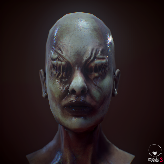 inmortal mask vr - ar - low-poly Modelo 3D .c4d .max .obj .3ds .fbx .stl .blend 