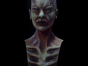 inmortal mask vr - ar - low-poly Modelo 3D