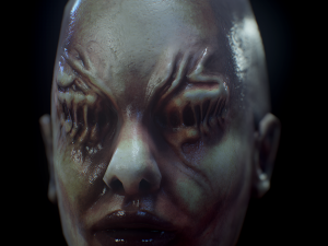 inmortal mask vr - ar - low-poly Modelo 3D