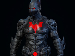 batman beyond fan art Modelo 3D