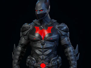 batman beyond fan art 3D Model