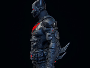 batman beyond fan art Modelo 3D