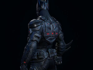 batman beyond fan art 3D Model