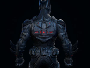 batman beyond fan art 3D Model