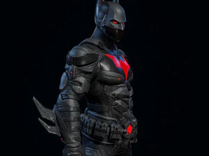 batman beyond fan art 3D Model