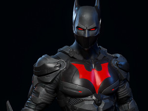 batman beyond fan art Modelo 3D
