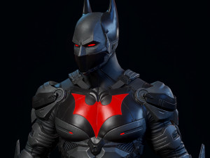 batman beyond fan art Modelo 3D