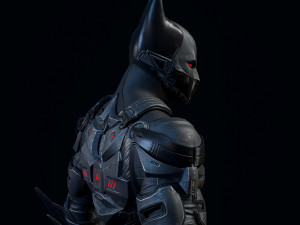 batman beyond fan art Modelo 3D