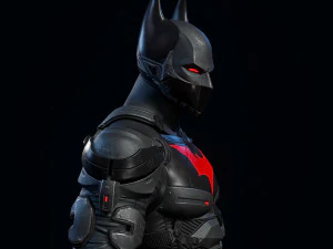 batman beyond fan art 3D Model