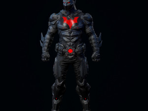 batman beyond fan art Modelo 3D