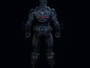 batman beyond fan art Modelo 3D