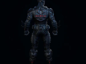 batman beyond fan art 3D Model