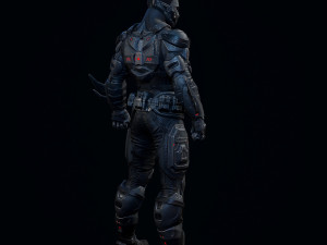 batman beyond fan art Modelo 3D