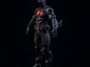 batman beyond fan art Modelo 3D
