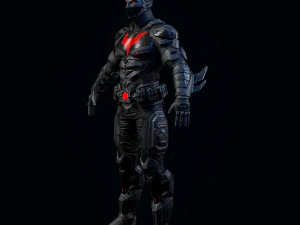batman beyond fan art 3D Model
