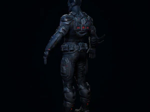 batman beyond fan art 3D Model