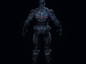 batman beyond fan art Modelo 3D