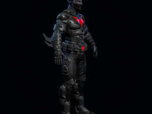 batman beyond fan art Modelo 3D