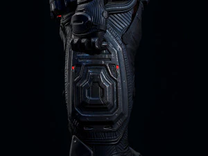 batman beyond fan art 3D Model