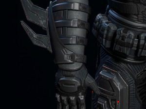 batman beyond fan art Modelo 3D