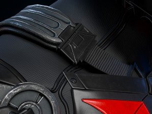 batman beyond fan art Modelo 3D