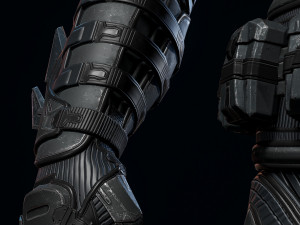batman beyond fan art Modelo 3D