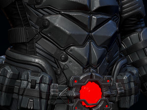 batman beyond fan art Modelo 3D