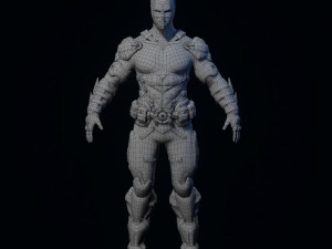 batman beyond fan art Modelo 3D