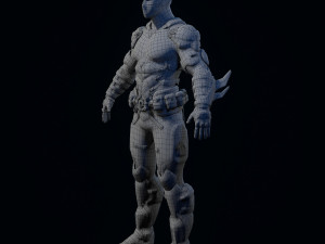 batman beyond fan art Modelo 3D