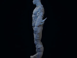 batman beyond fan art 3D Model