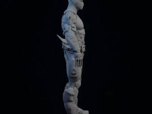 batman beyond fan art 3D Model