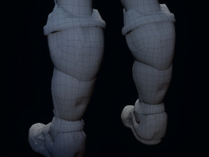 batman beyond fan art Modelo 3D