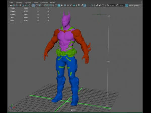 batman beyond fan art 3D Model