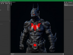 batman beyond fan art Modelo 3D