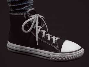 girl in jeans 3Dモデル