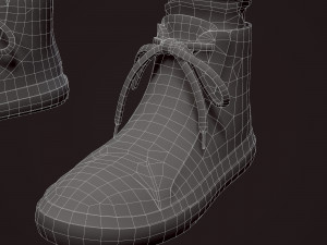 girl in jeans 3Dモデル