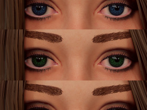 girl in jeans 3Dモデル