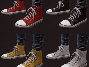 girl in jeans 3Dモデル