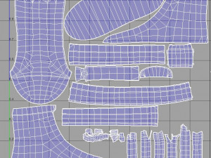 girl in jeans 3Dモデル