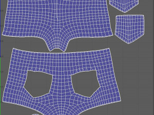 girl in shorts Modelo 3D