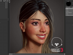 girl in shorts Modelo 3D