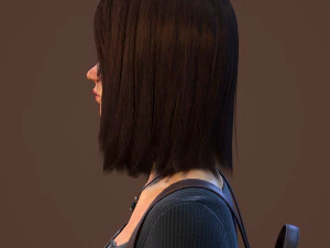 teenage girl 3D Model