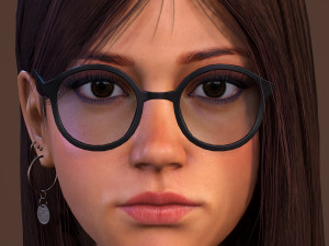 teenage girl Modello 3D