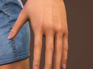 teenage girl 3D Model