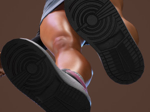 teenage girl Modello 3D
