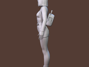 teenage girl Modello 3D